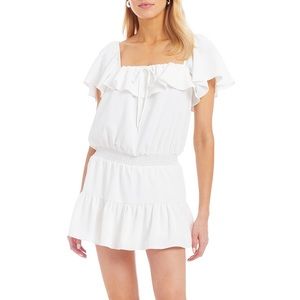 Ali Romper in Ivory